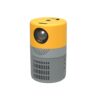 Zync S3 100 inch Screen 3000 Lumens LED Mini Projector (Grey Yellow)